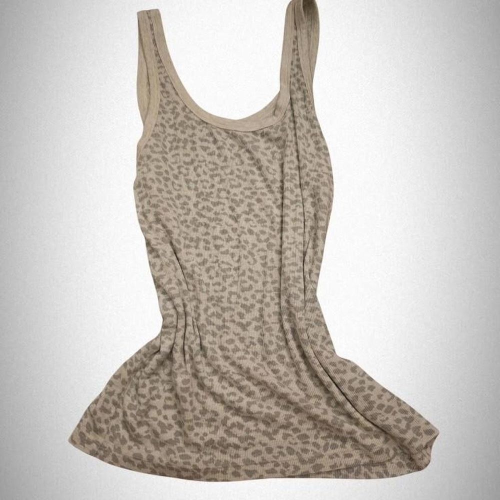 Leopard Print Tank Top